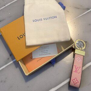 LV Pink Monogram Bag Charm/Keychain